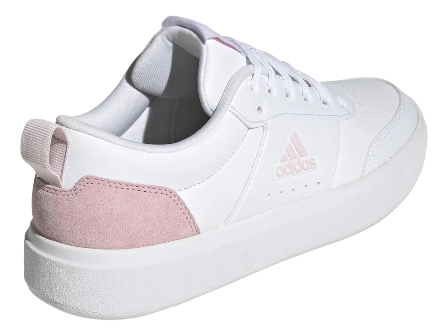Tenis Adidas Park ST Blanco y Rosa para Mujer