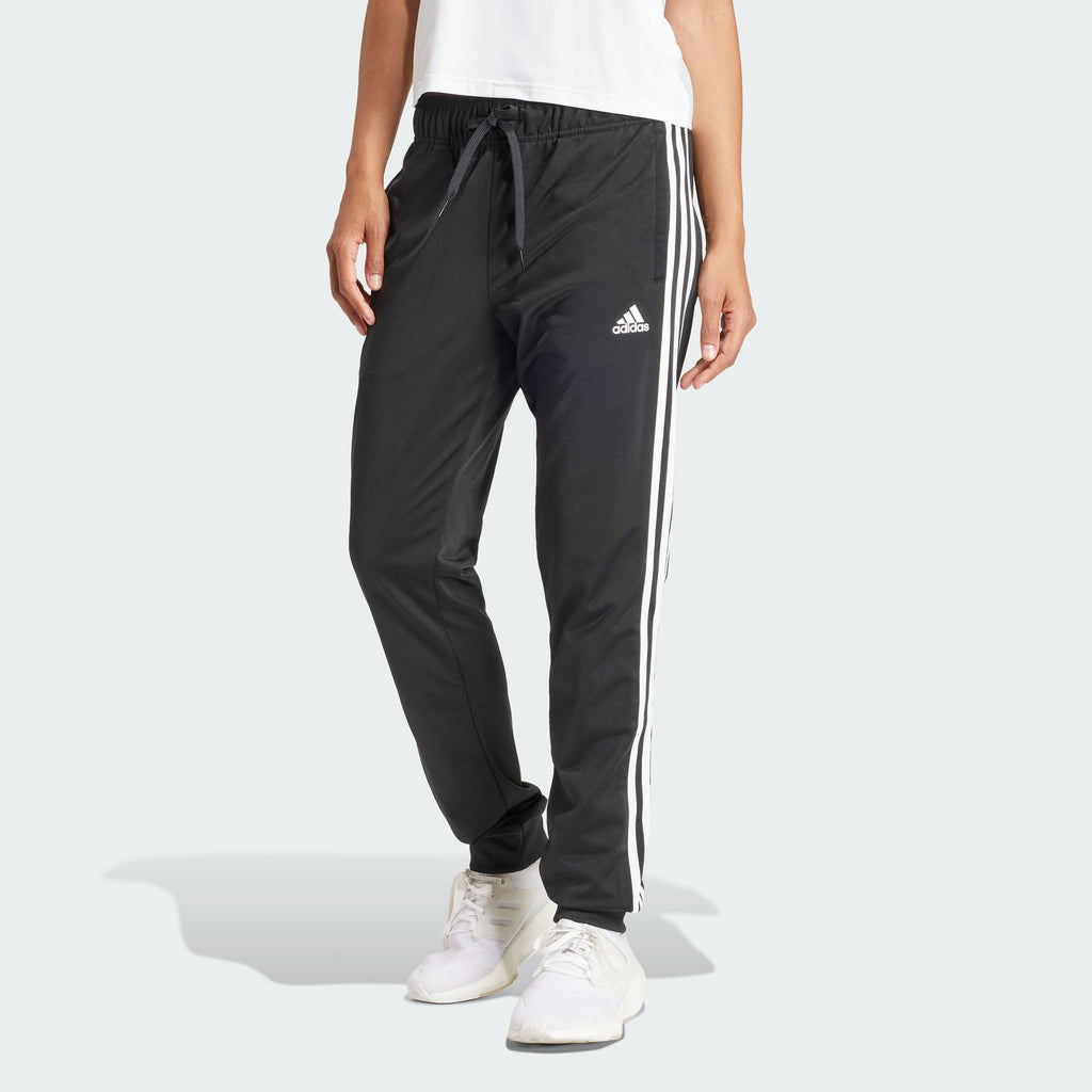 Women's adidas Primegreen Essentials Warm-Up Slim Tapered 3-Stripes Track Pants