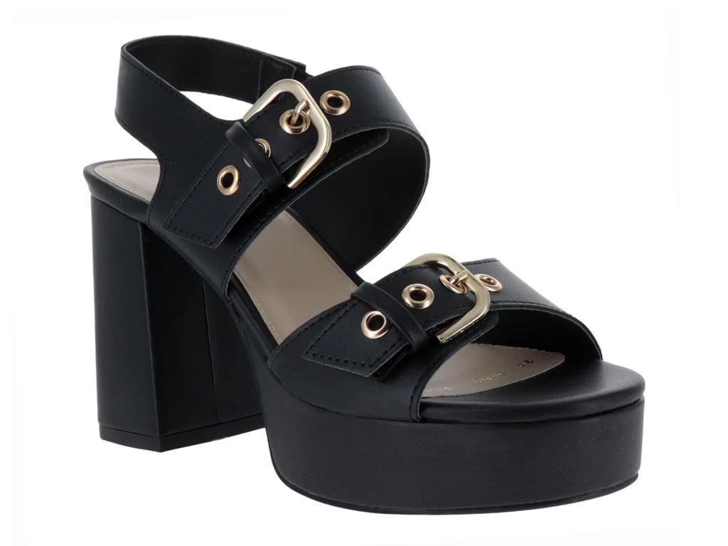 Sandalias Lady Paulina Negro para Mujer