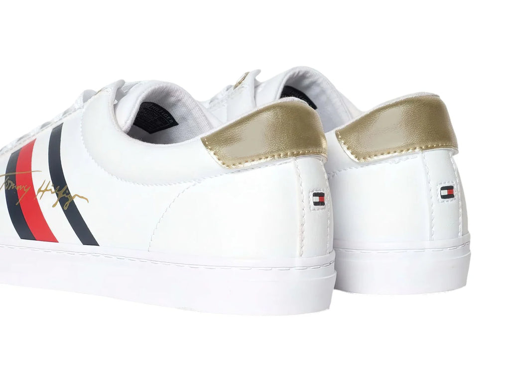 Tenis Tommy Hilfiger IM Essential Webbing Blanco para Mujer