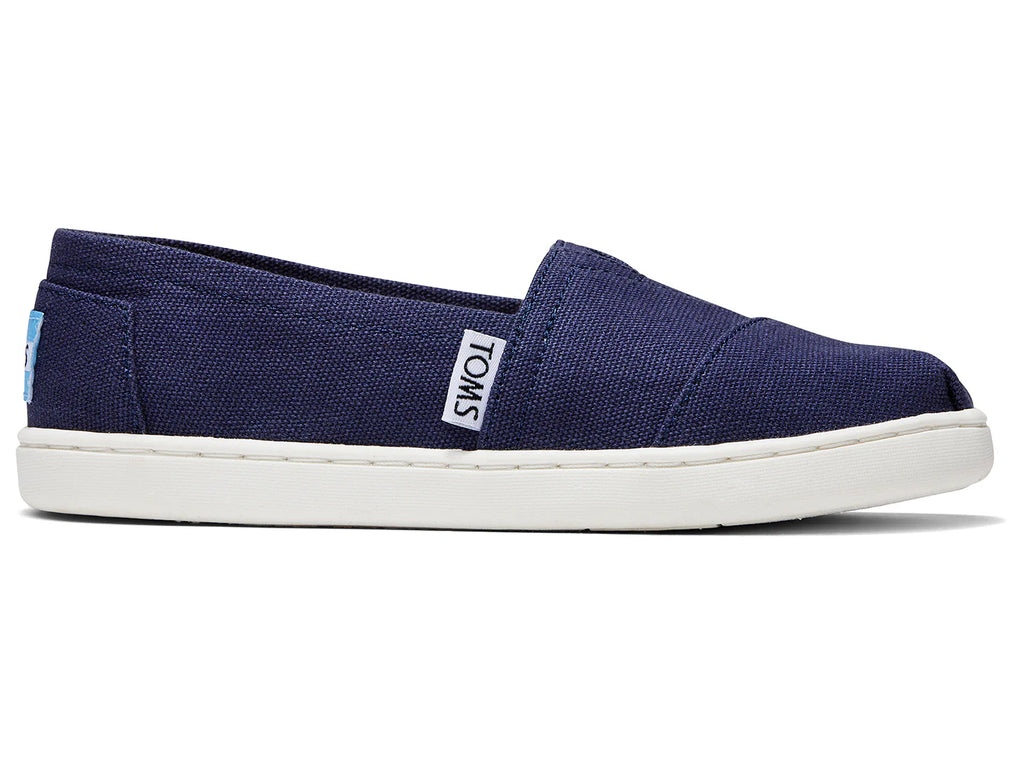 Zapatos TOMS Slip on Azul Marino para Niño