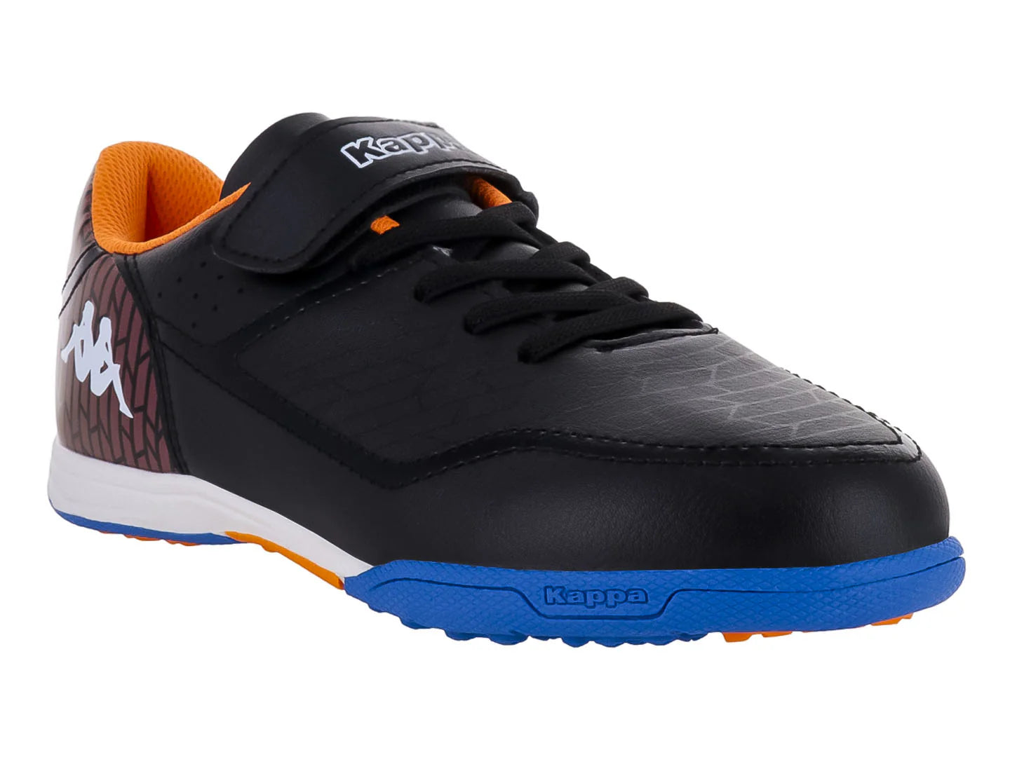 Tenis de Fútbol Kappa Kombat Player Negro y Azul para Niño