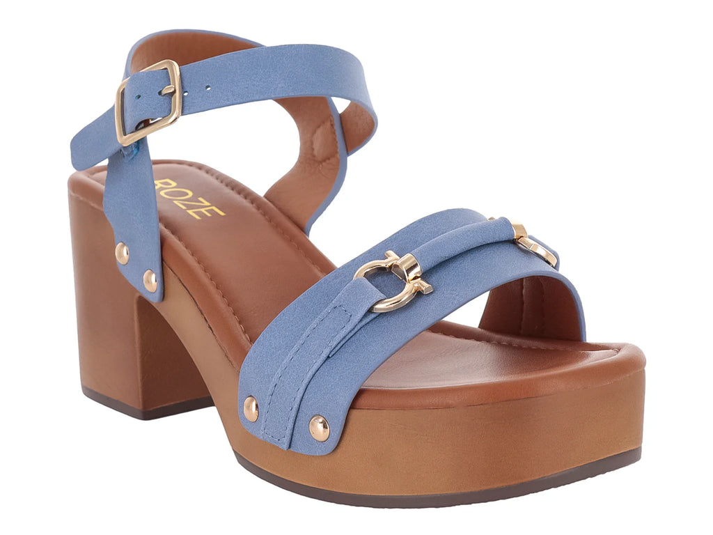 Sandalias ROZE Azul para Mujer