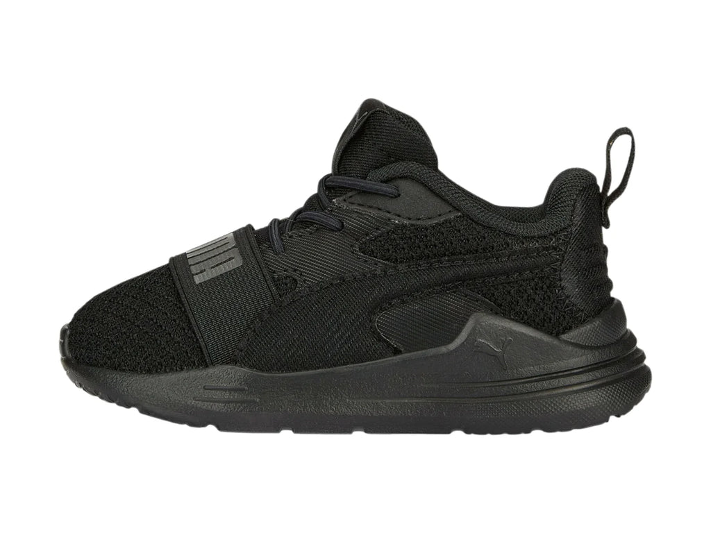 Tenis PUMA Wired Run Pure AC Negro para Niño