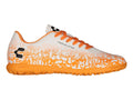 Tenis de Fútbol Charly Blanco y Naranja para Hombre
