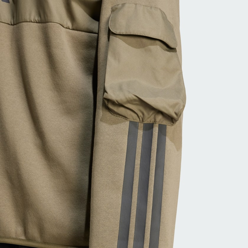 Men's adidas City Tech Utility Half-Zip Sweatshirt