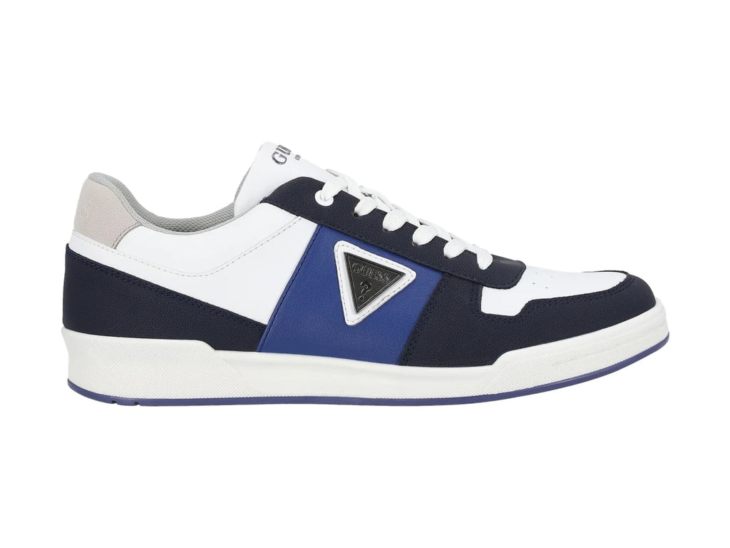 Tenis GUESS Blanco y Azul para Hombre