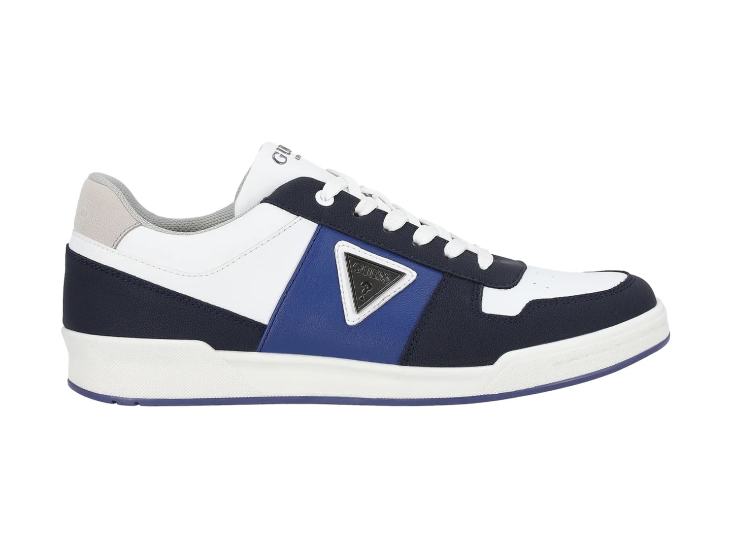 Tenis GUESS Blanco y Azul para Hombre