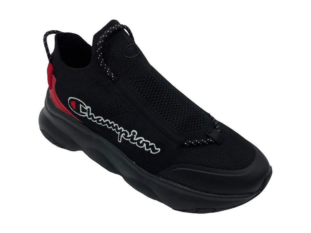 Tenis Champion Clout Quick Negro y Rojo para Hombre