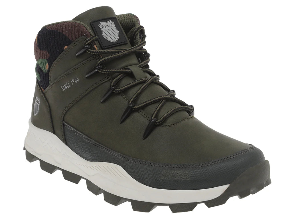 Tenis K Swiss Rodney Color Olivo para Hombre