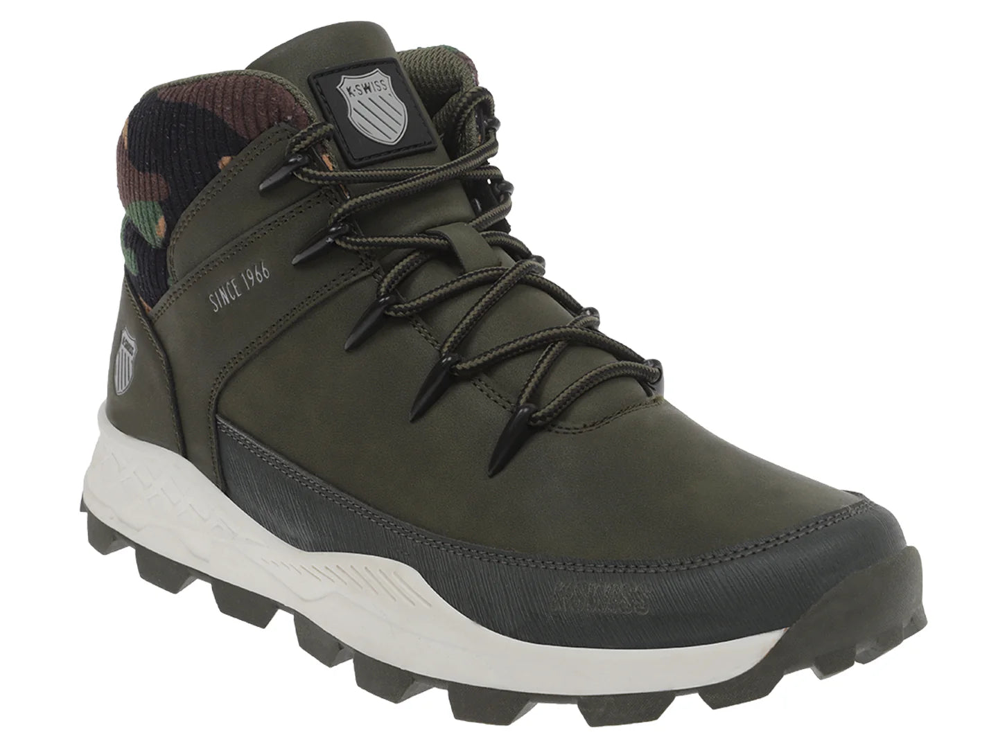 Tenis K Swiss Rodney Color Olivo para Hombre