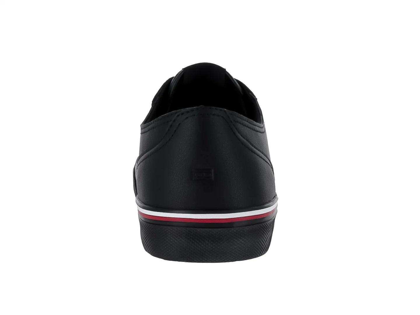 Tenis Tommy Hilfiger Corporate Vulc Leather Negro para Hombre
