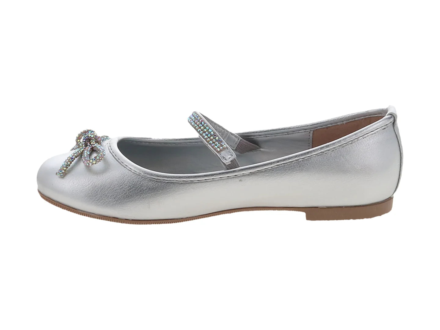 Zapatos Tropicana Plata Metálicos para Niña