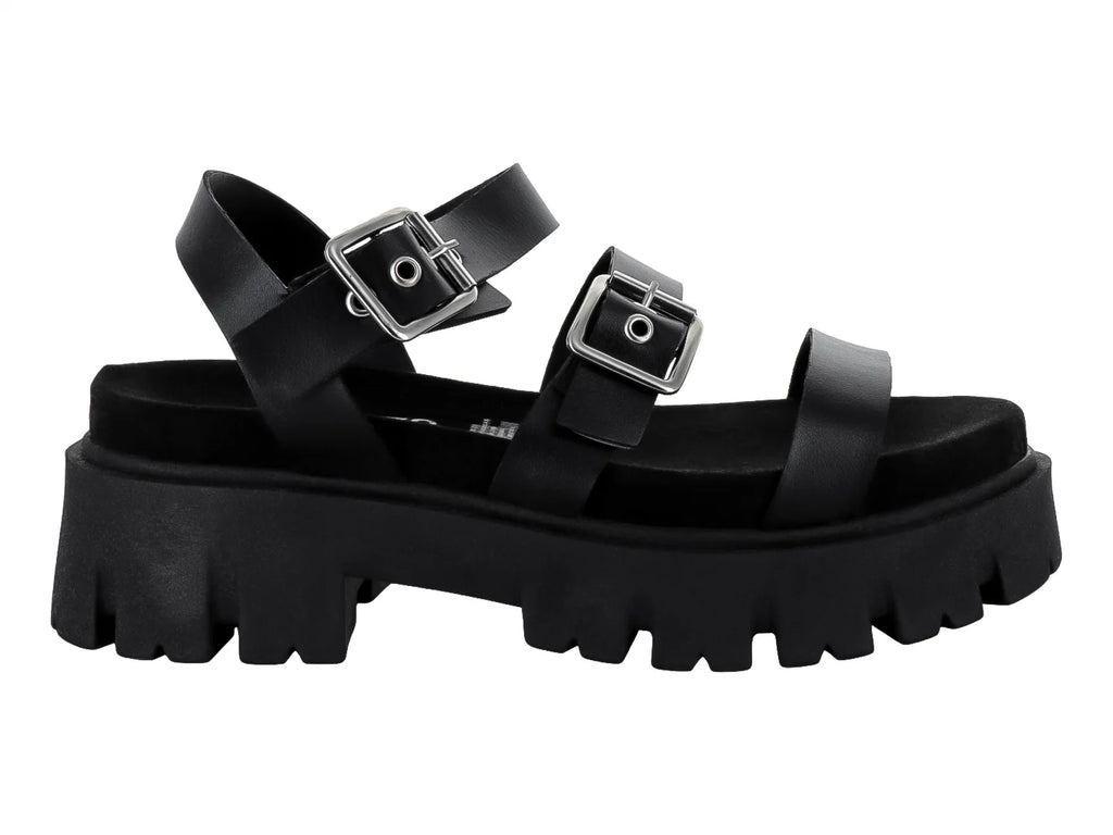 Sandalias Gladiador Vicenza Negro para Mujer