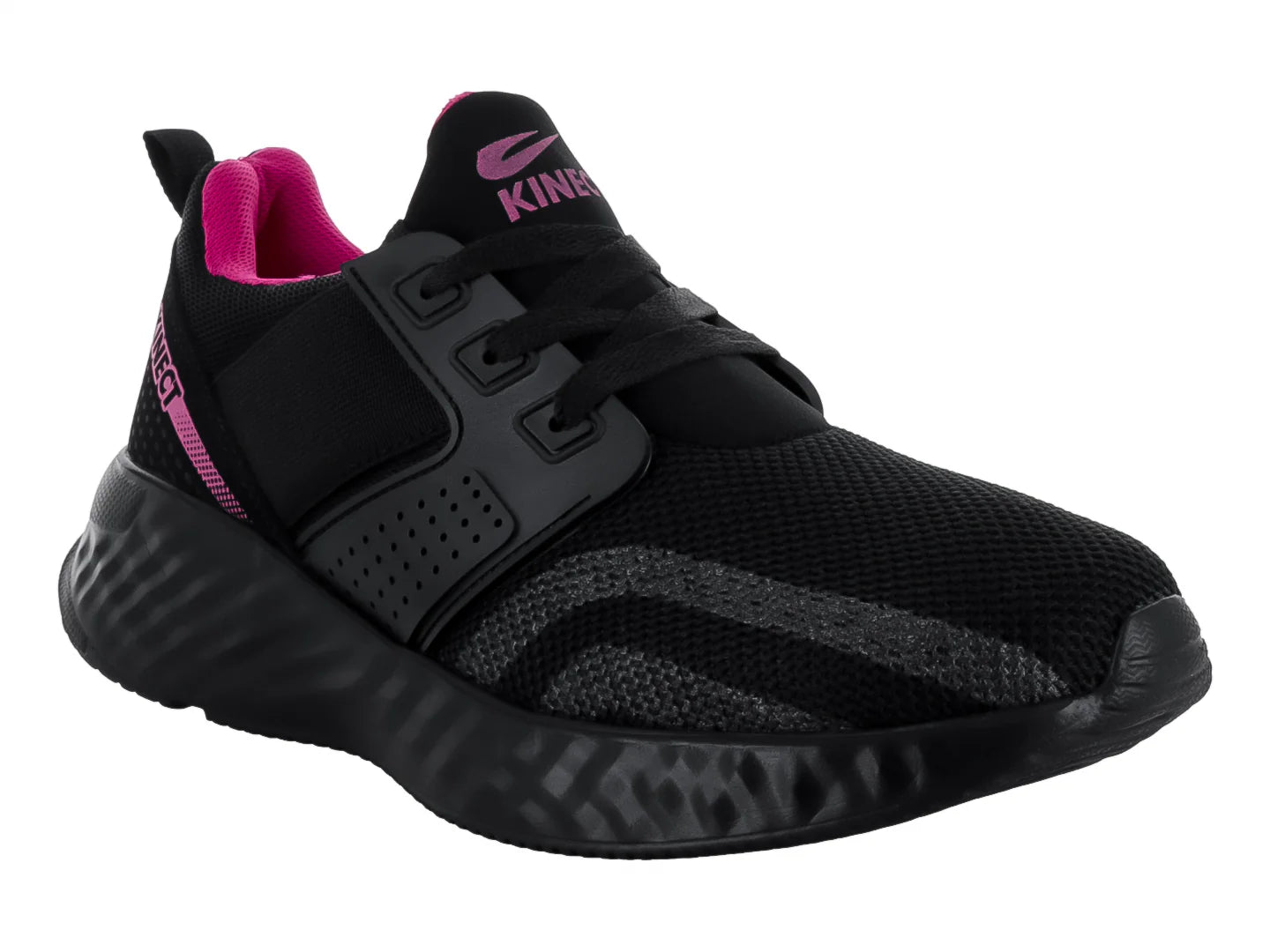 Tenis Kinect Negro Fucsia para Mujer