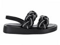 Sandalias Roze Color Negro para Mujer