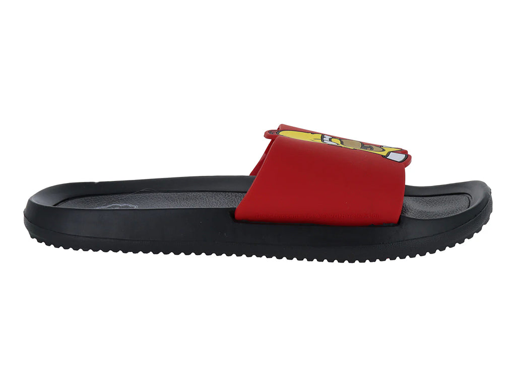 Sandalias ARRA Slide Rojo Negro para Hombre