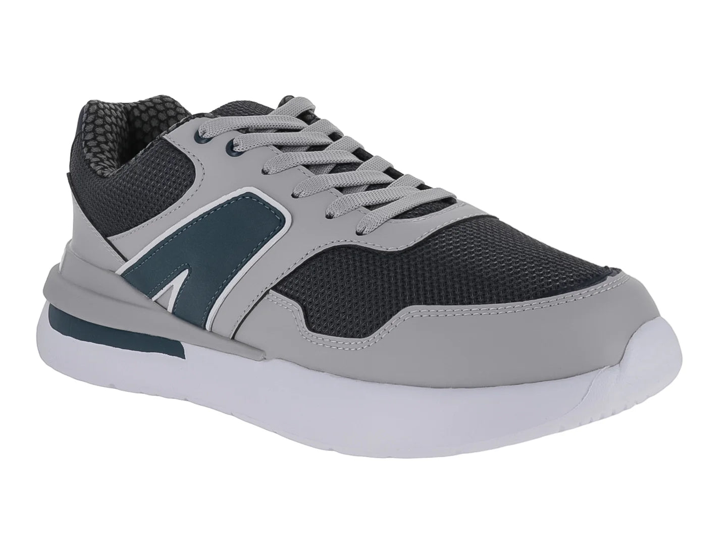 Tenis de Baloncesto Makena Oxford Gris para Hombre