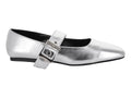 Zapatos Planos ROZE Color Plata para Mujer