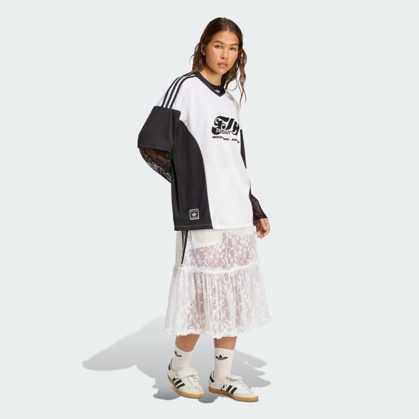 Women's adidas adidas Originals Long Sleeve Lace Jersey