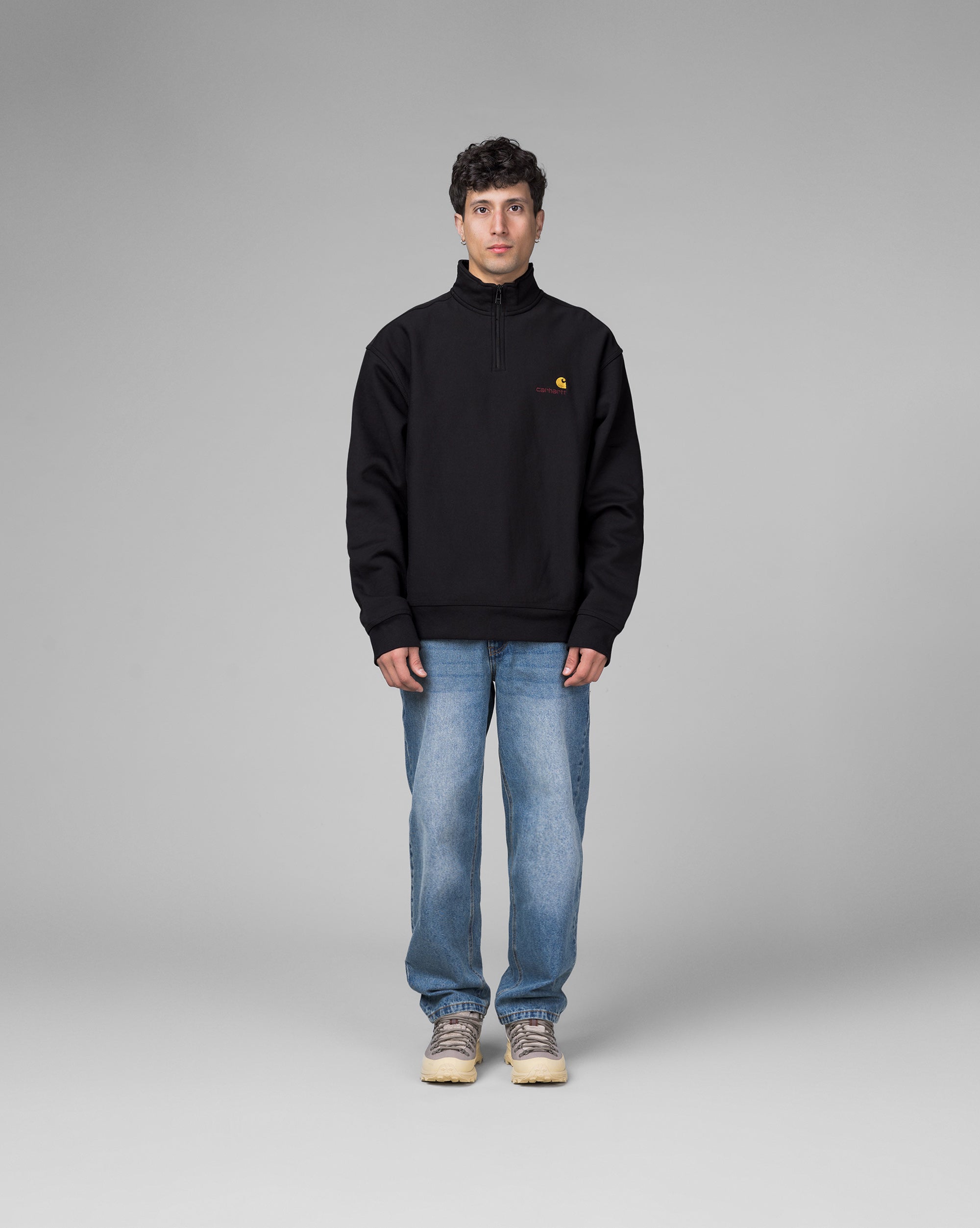 Carhartt WIP Half Zip American Script Sweat