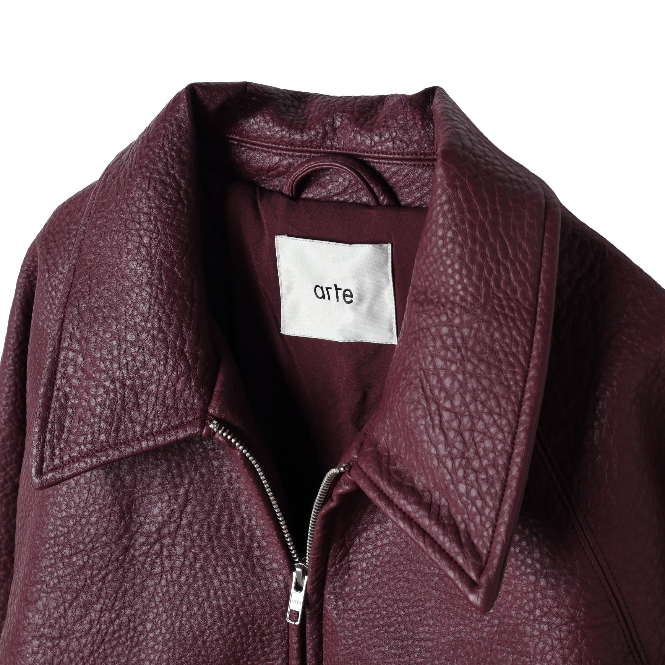Arte Basic Leather Jacket