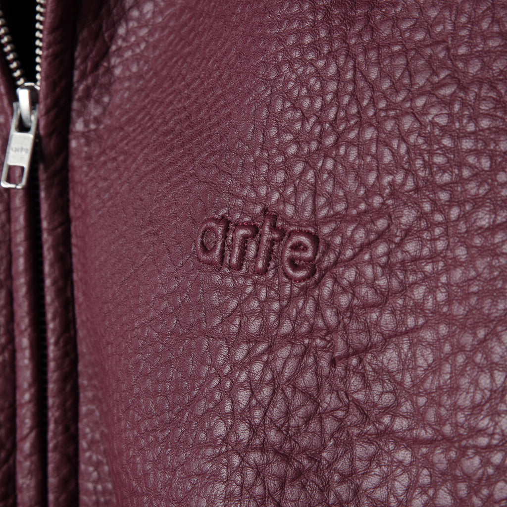 Arte Basic Leather Jacket