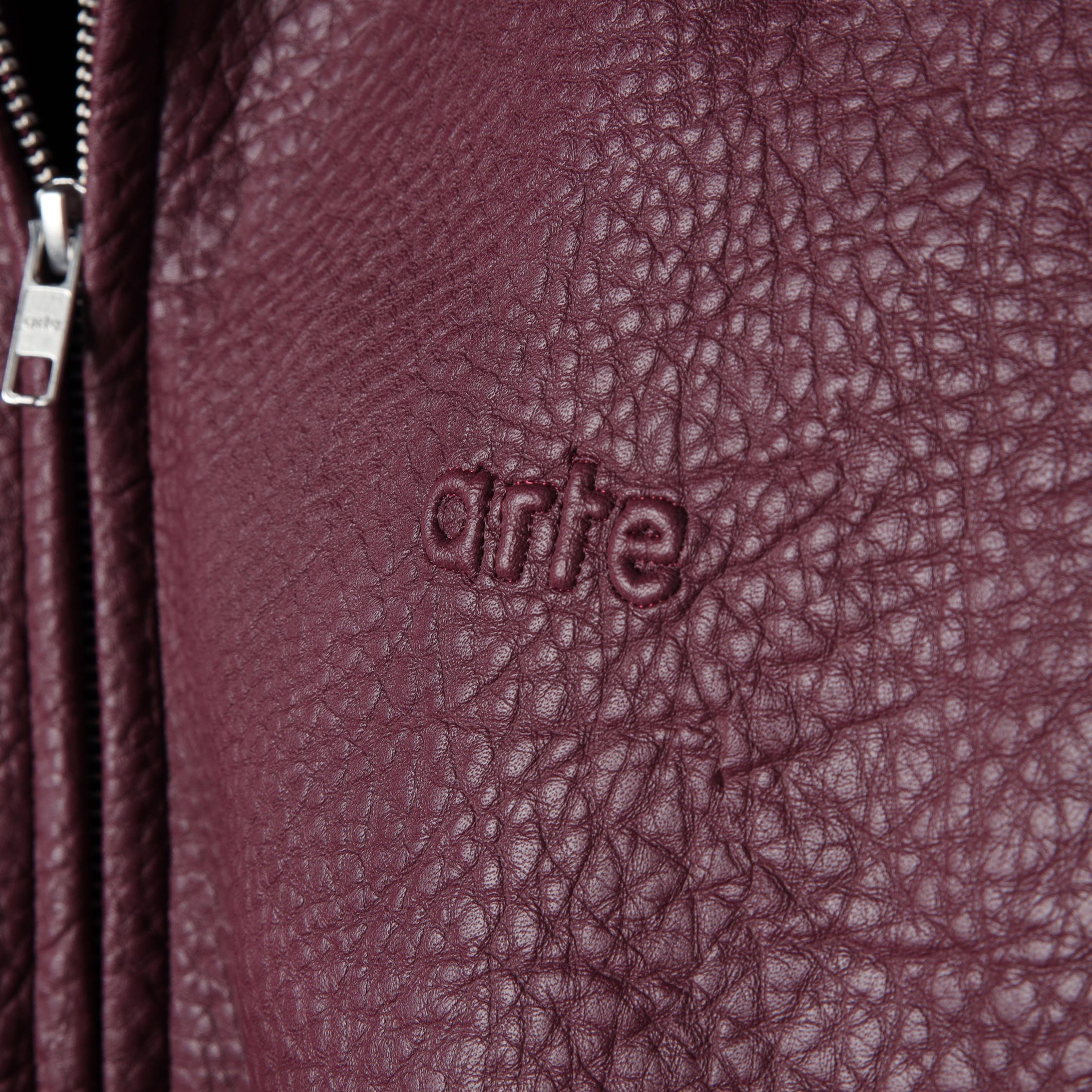 Arte Basic Leather Jacket