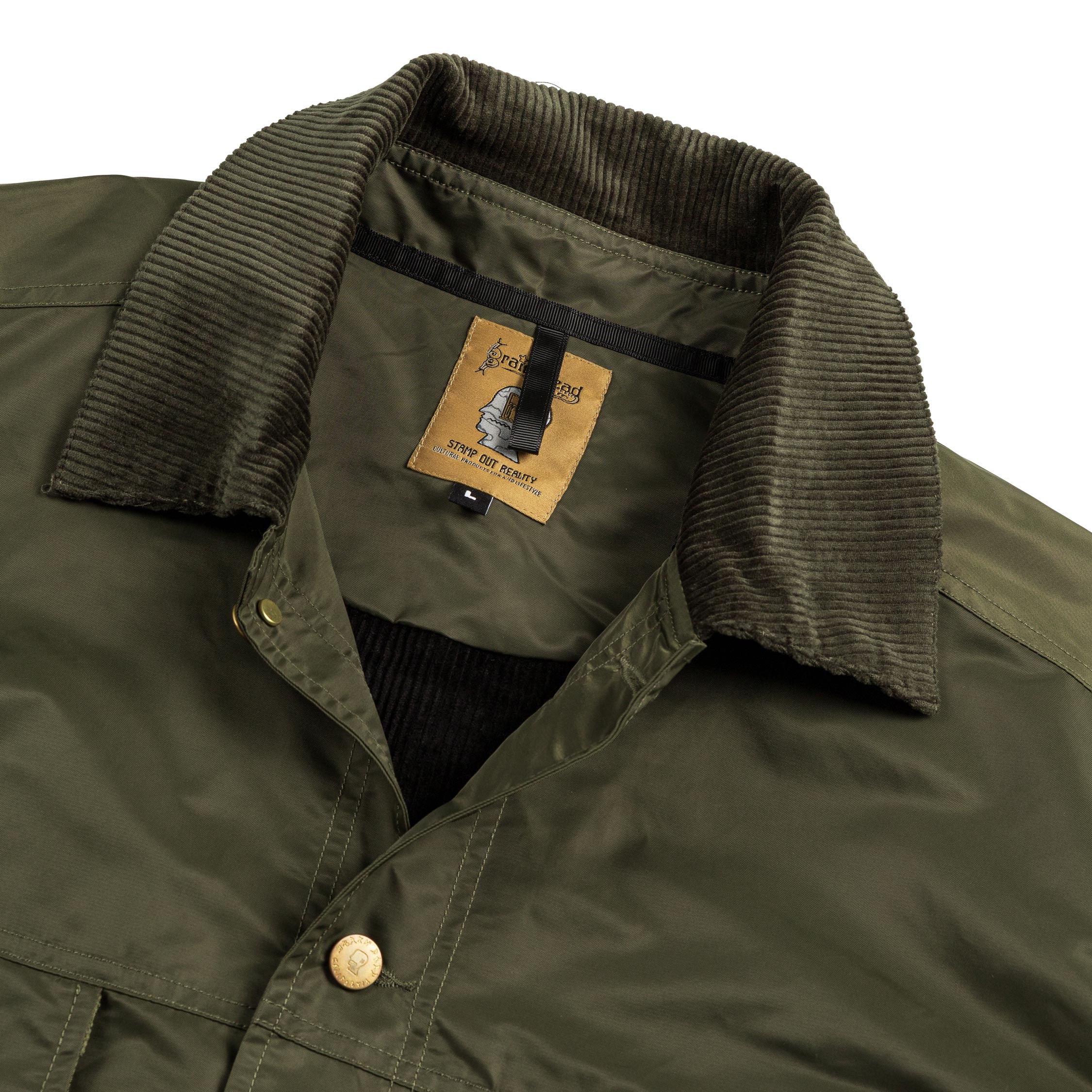 Brain Dead Cropped Chore Jacket