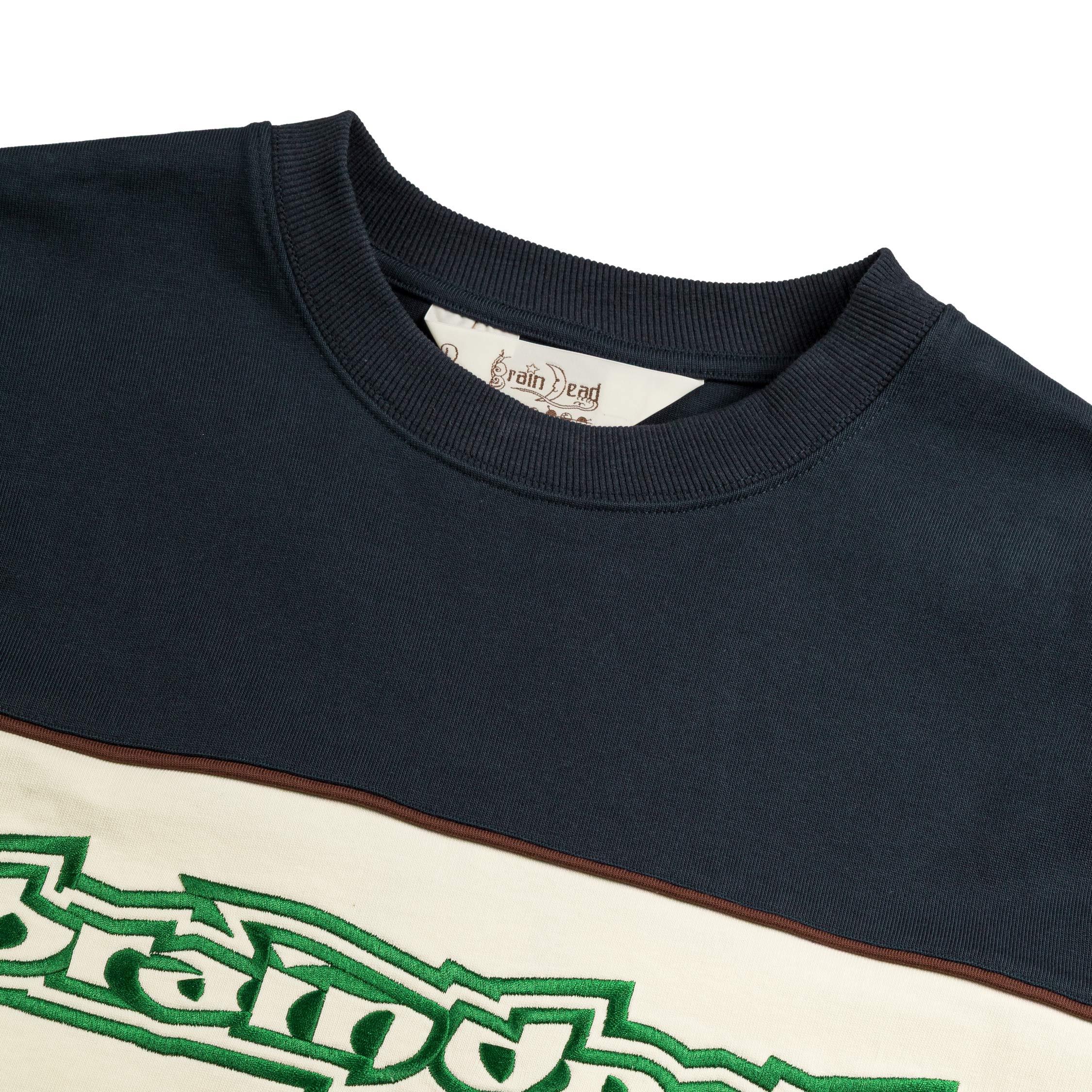 Brain Dead Heavyweight Paneled Long Sleeve Shirt