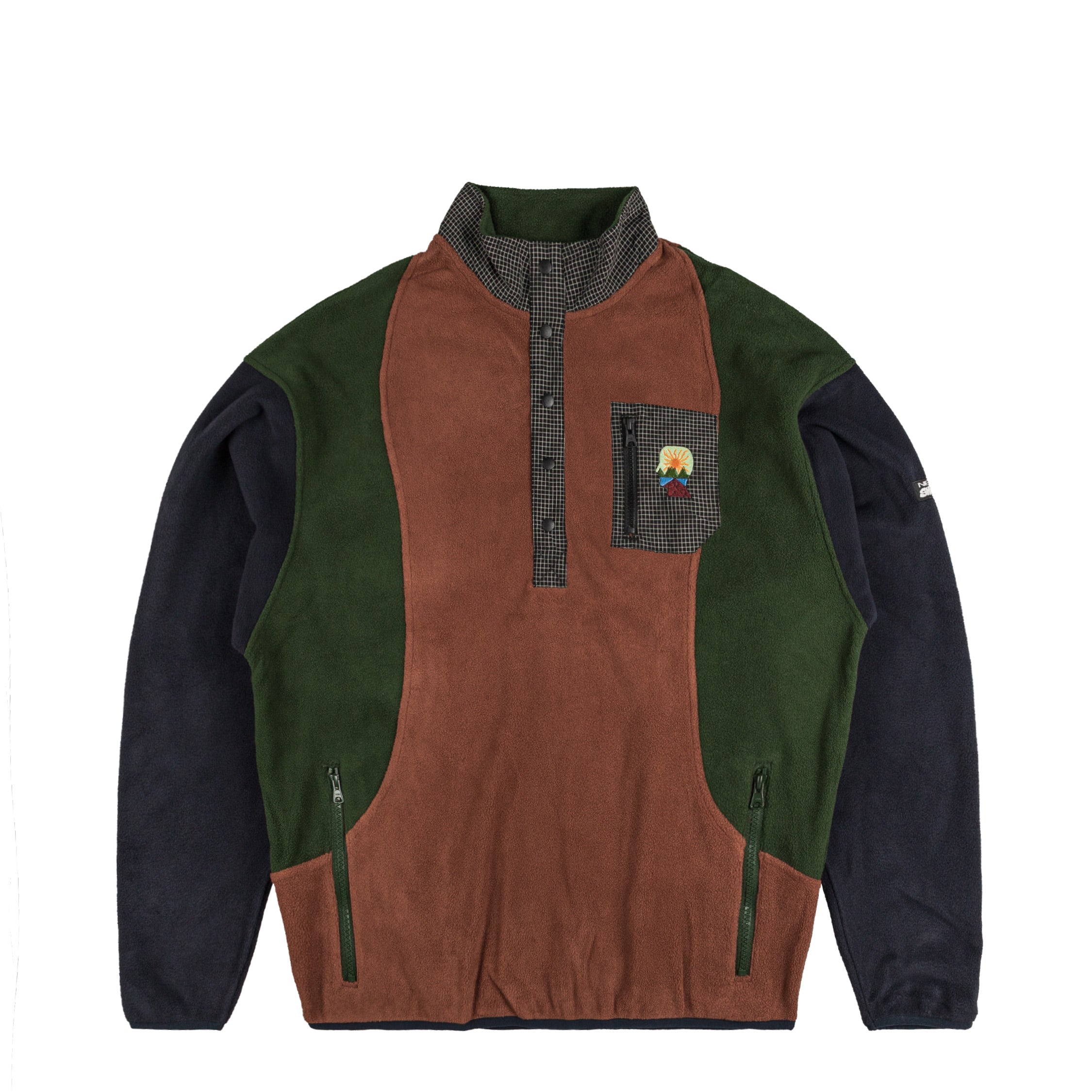 Brain Dead Equipment Ripstop Pullover Fleece Jacket