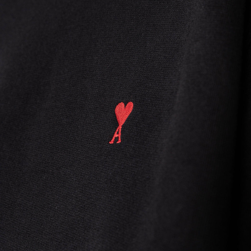 AMI Paris	Red Ami De Coeur Sweatshirt