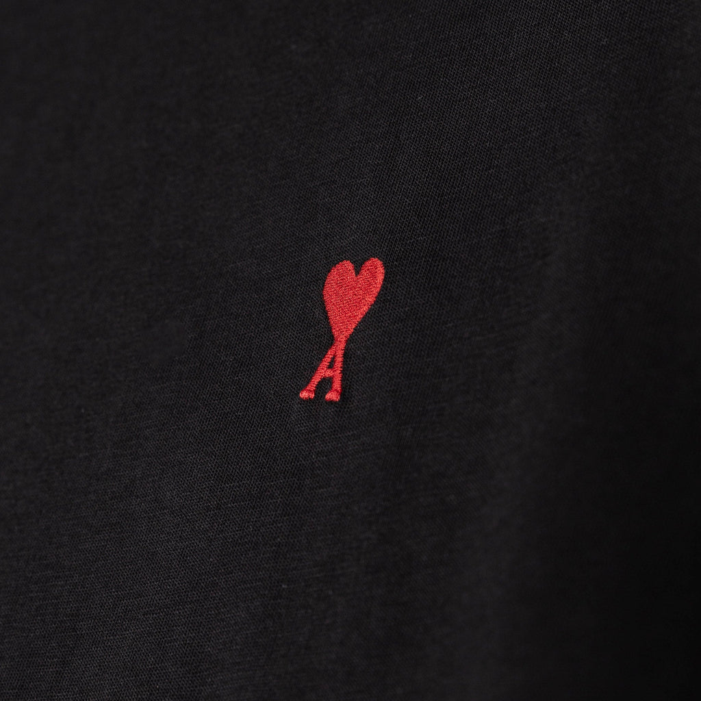 AMI Paris	Red Ami De Coeur T-Shirt