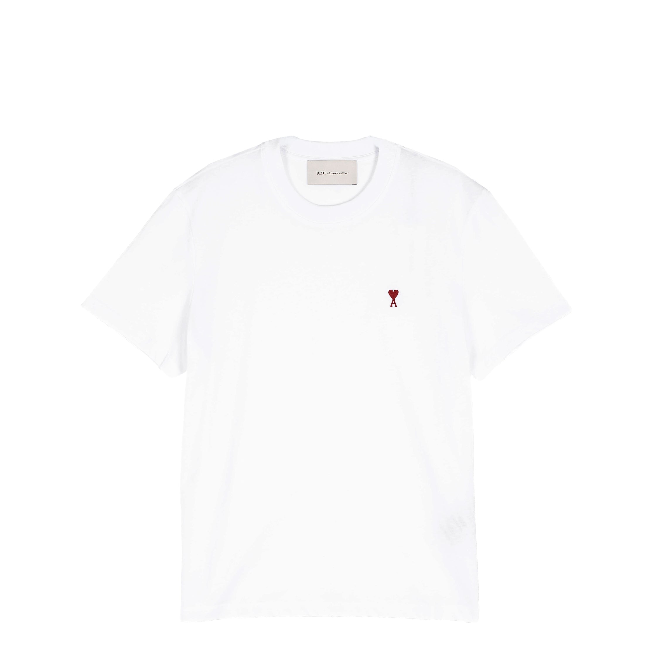 AMI Paris	Red Ami De Coeur T-Shirt