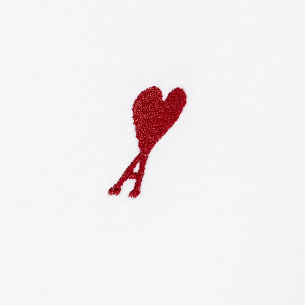 AMI Paris	Red Ami De Coeur T-Shirt
