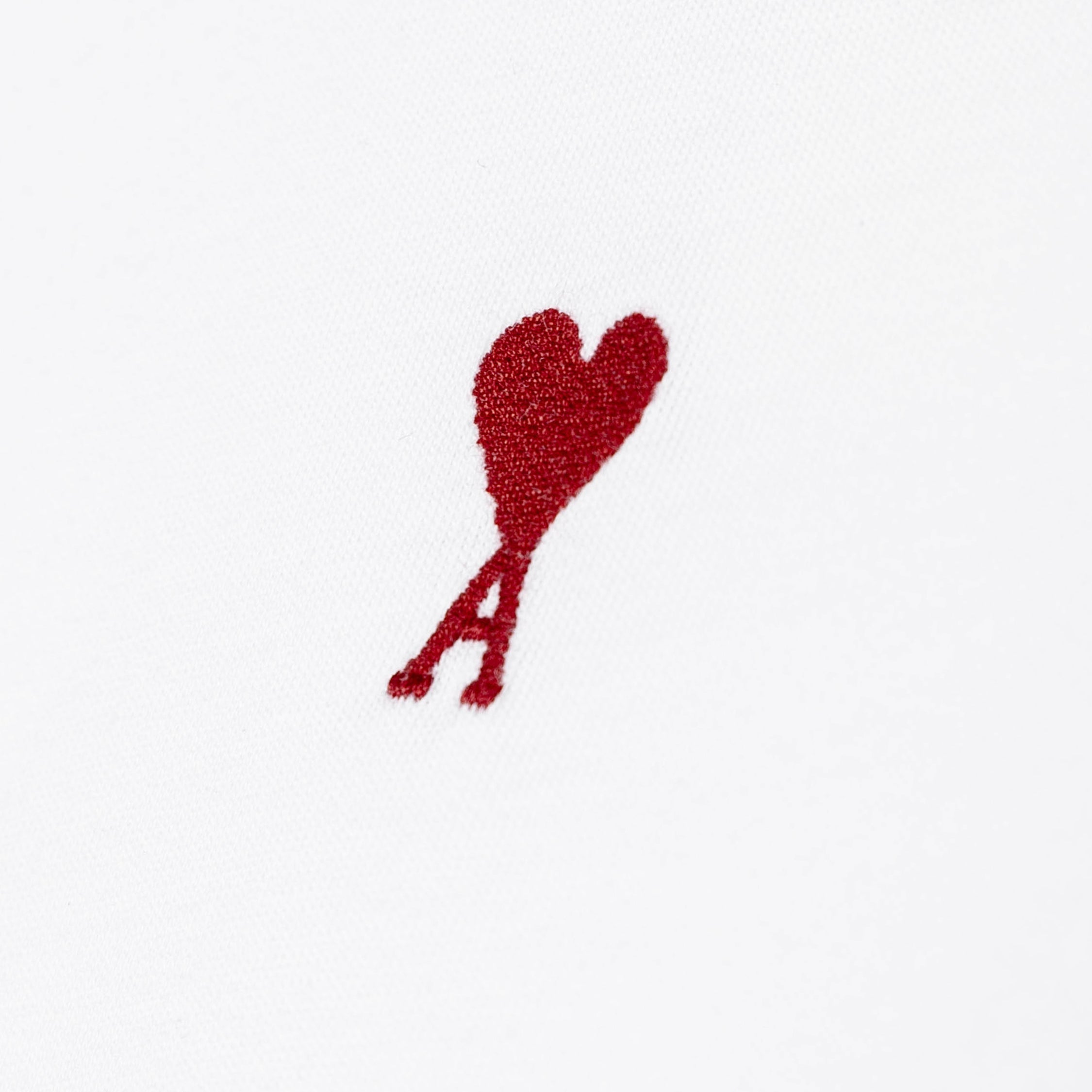 AMI Paris	Red Ami De Coeur T-Shirt