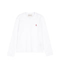 AMI Paris	Red Ami De Coeur Long Sleeve T-Shirt