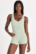 Soft Active Tank Top in Sage Marl