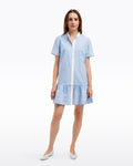Molly Mini Dress in Oxford Shirting