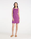Hannah Shift Dress in Amethyst