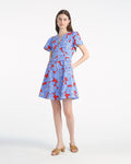 Mae Love Circle Mini Dress in Floating Floral