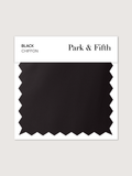 Black Chiffon Swatch