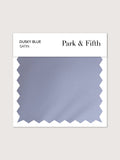 Dusky Blue Satin Swatch