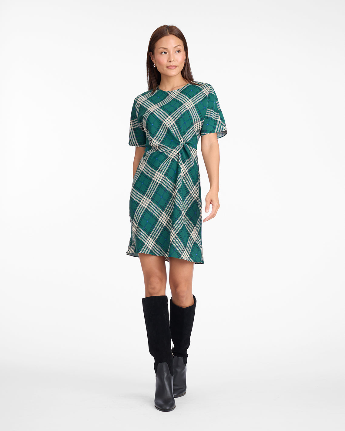 Every Mini Dress in Plaid