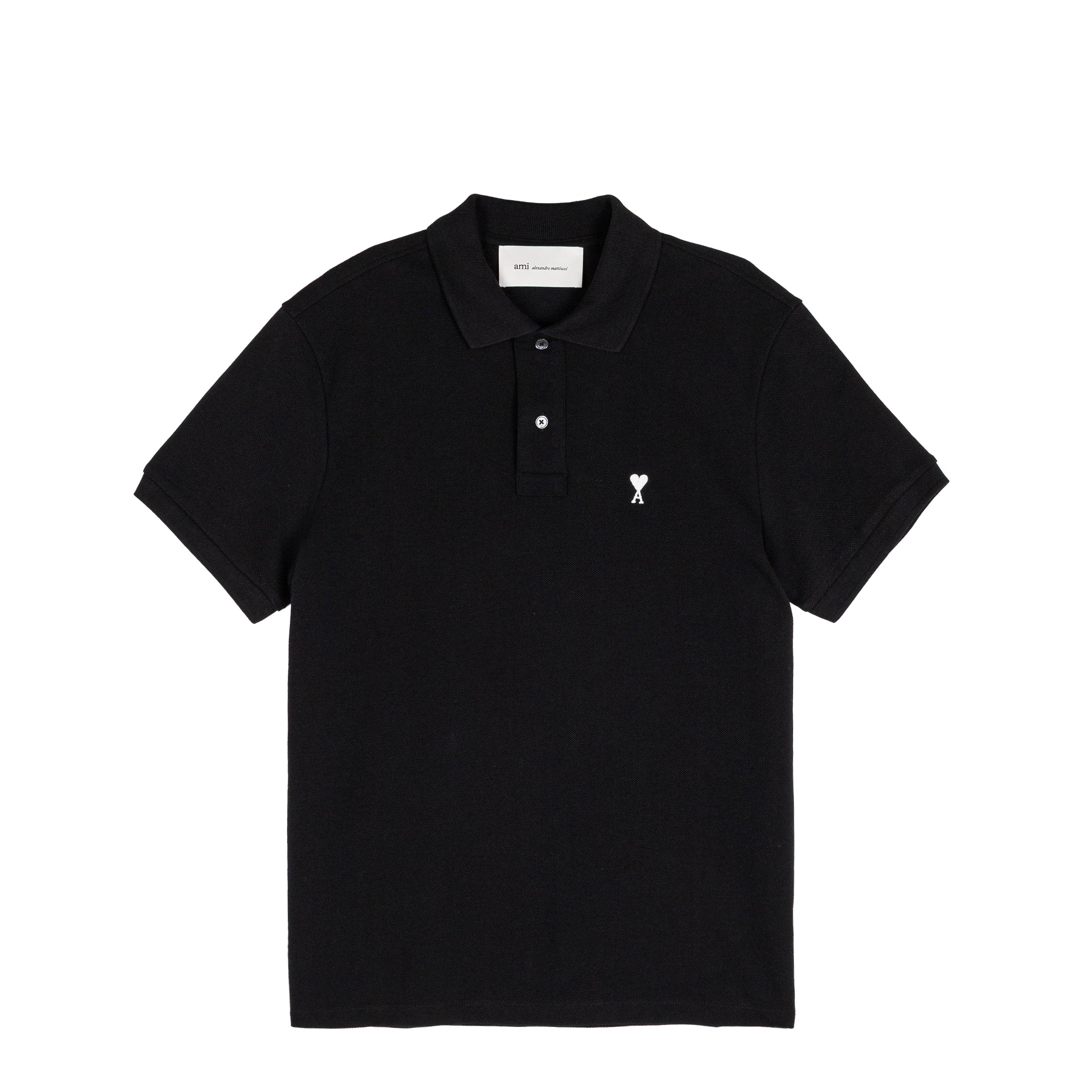 AMI Paris	Short Sleeve Ami De Coeur Polo Shirt