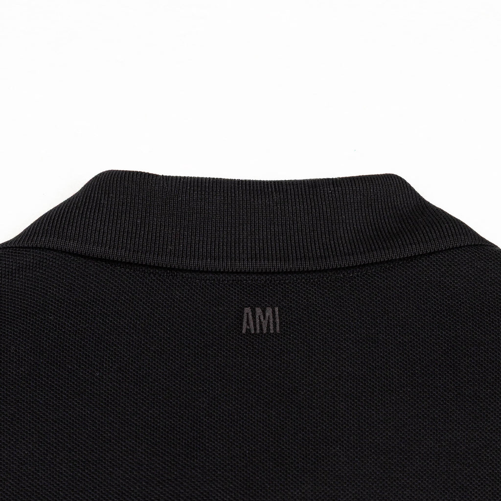 AMI Paris	Short Sleeve Ami De Coeur Polo Shirt