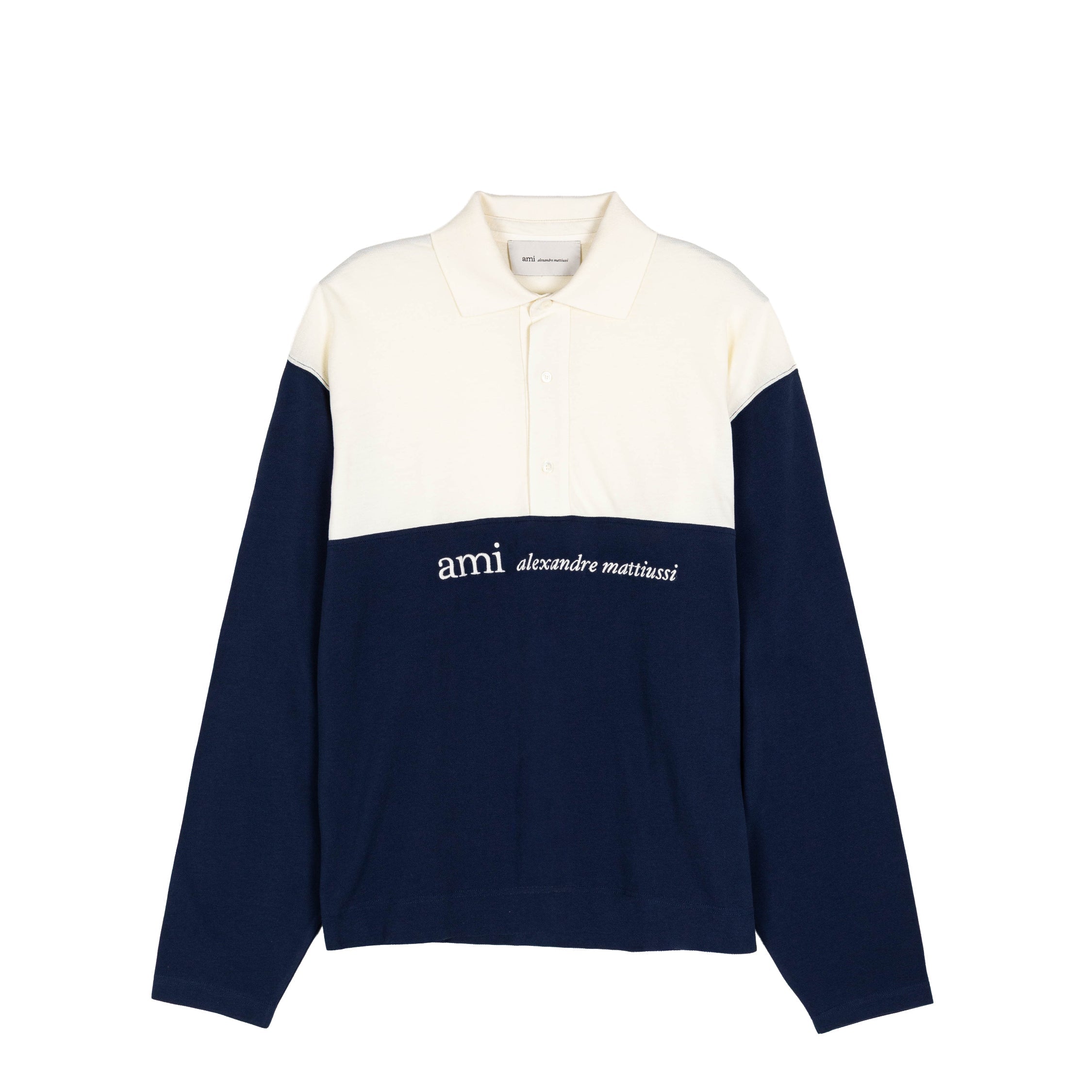 AMI Paris	Alexandre Mattiussi Embroidery Boxy Polo
