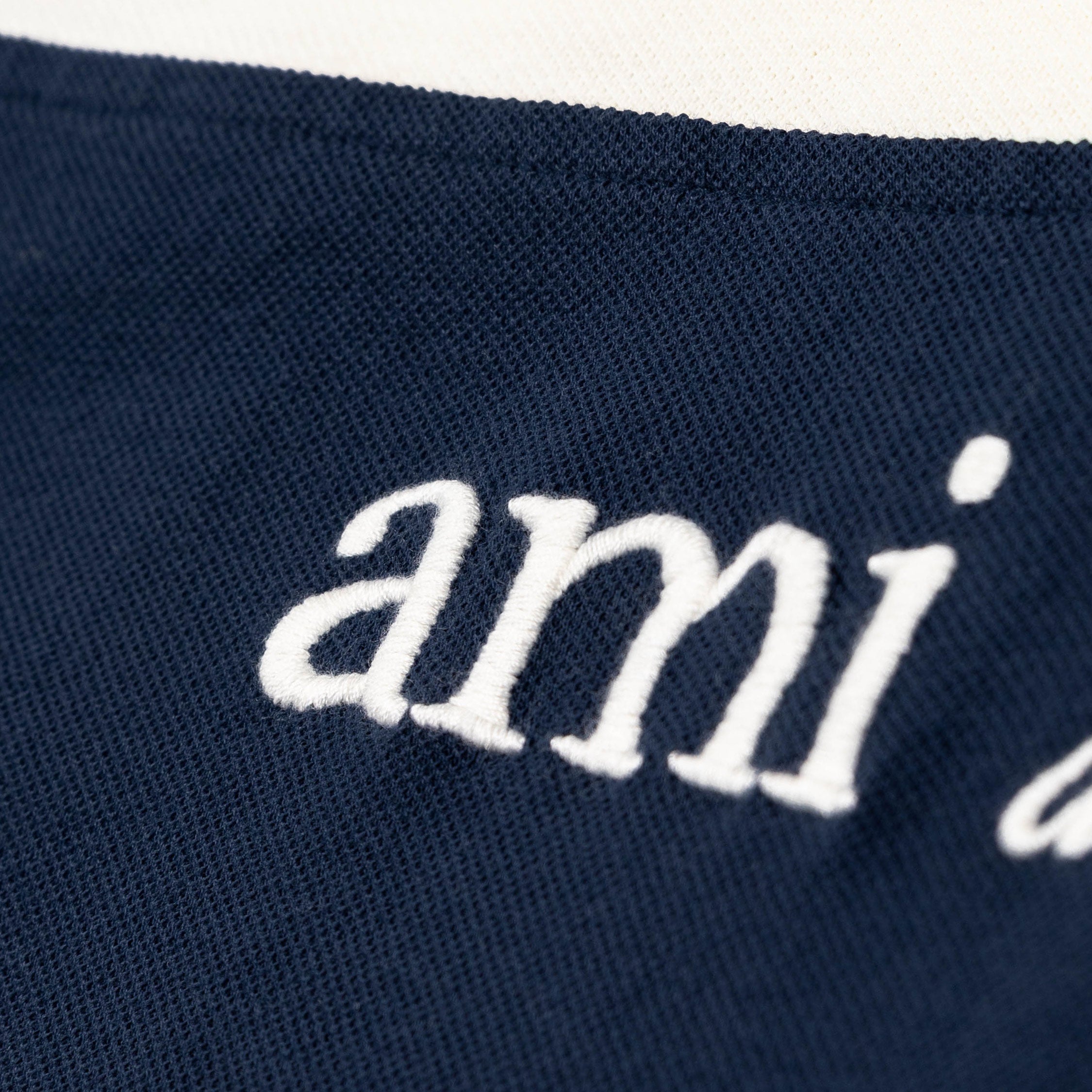 AMI Paris	Alexandre Mattiussi Embroidery Boxy Polo
