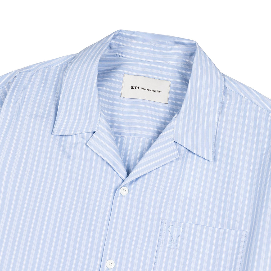 AMI Paris	Short Sleeve Ami De Coeur Boxy Shirt