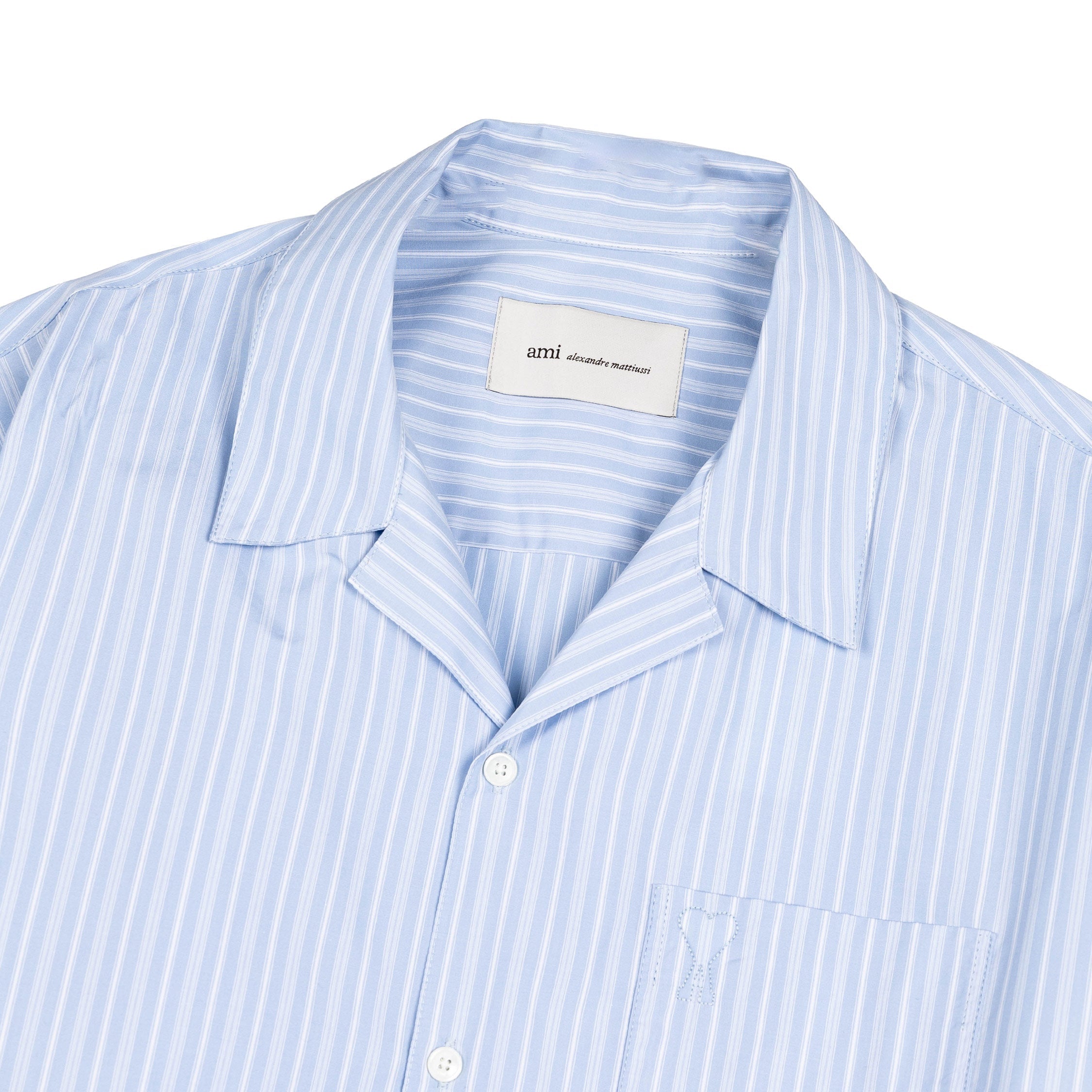 AMI Paris	Short Sleeve Ami De Coeur Boxy Shirt